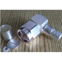 N Right Angle RF Coaxial Connector for LMR400 Cable