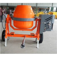 400L Mini Drum Movable Concrete Batch Mixer with Diesel Engine Mortar Mixer