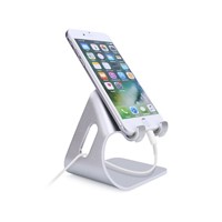 Cell Phone Stand, Tablet Stand, Advanced 4mm Thickness Aluminum Durable Stand Holder Charging Stand &amp;amp; Tablet