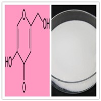 99% Kojic Acid for Cosmetic Raw Material CAS No 501-30-4