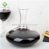 Hand Blown Lead-Free Good Quality Classic Design Crystal Glass Wine Decanter