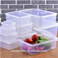 Microwaveable PP Plastic Food Containers with Lid
