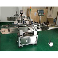Double Side Automatic Sticker Labeling Machine for Plastic with Date Printer