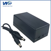 Bigest Capacity 9V 1A DC Output Mini UPS Rechargeable Batteries UPS Backup Power for Router IP Camera + 9 Volts Battery