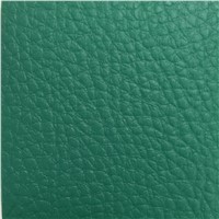 Green Color 4.5mm Indoor Badminton Courts Use Litchi PVC Sports Flooring