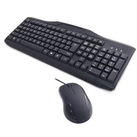 Wired USB Keyboard &amp;amp; Optical Mouse Combo