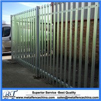 Designed Factory Cheap &amp;amp; High Quality Galvanized &amp;amp; PVC Coated Steel Palisade Fence, Palisade, Euro Fence