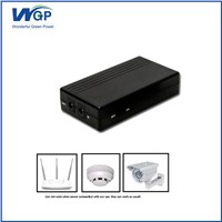 China Mini UPS Manufacture 12v 1a Lithium Battery Power Supply IP Camera Use Mini Small Size 12v DC Online UPS for CCTV