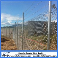Galvanized Chain Link Iron Wire Mesh Fence Roll