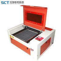 Low Price 40w Co2 Rubber Stamp Laser Engraving Machine SCT-E3050 300*500mm