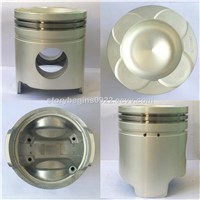 Engine Parts, Piston 6d40 with Pin &amp;amp; Clips, High Quality &amp;amp; Competitive Price
