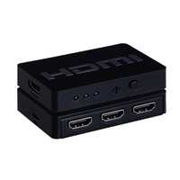 3x1 Switcher HDMI Auto Switcher Hub Supports 4K, 3D, 1080P HD Audio for HD TV PS3 PS4 3 in 1 Out