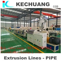 PE PIPE EXTRUSION MACHINE with NEW DESIGN