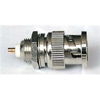 Straight BNC RF Coaxial Connector for Cable