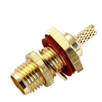 Straight SMA RF Coaxial Connector for Cable