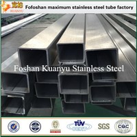 Factory Price 304 304L Welded Stainless Steel Rectangular Pipe for Handrail