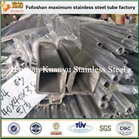Factory Price Wholesale Astm 304 316 Hairline Stainless Steel Square Pipe Tube