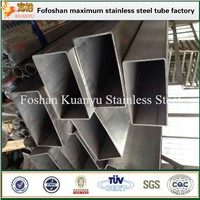ASTM A312 Stainless Steel Rectangular Pipe with Good Corrosion Resistant