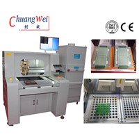 PCB Router PCB Depaneling Equipmen with Upper Vacuum Cleaner