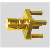 Straight SMB RF Coaxial Connector for PCB