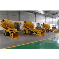 Self Loading Mobile Cement Mixing Truck
