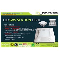 Aluminum IP65 150w LED Gas Station Light, LED Canopy Light from Shenzhen with AT