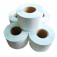 Sticker Paper Rolls, 2016 Self Adhesive Clear Care Label Paper