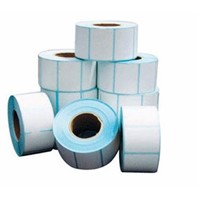 Factory Sticker Paper Rolls, Paper Adhesive Sticker Label
