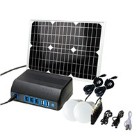 High Effeciency Mini Portable Home Solar Kits for Laptop