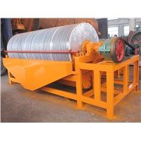 High Efficient Mineral Coal Iron Gold Silica Sand Drum Magnetic Separator