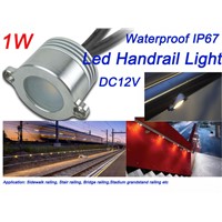 Mini LED Handrail Railing Light Epistar DC12V Waterproof Outdoor Landscape Lighting