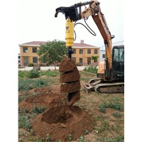 Earth Auger for Excavator Earth Drill for Hole Digging Excavator Attachment Earth Auger