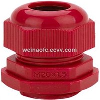 PG7-PG48 Cable Gland White Gray Red Plastic Housing Water-Proof