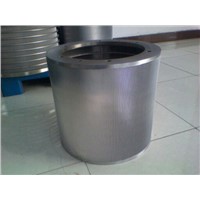 Screening Equipment Part Drilled Screen Cylinder