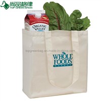 Wholesale Plain White Shopping Carrier Cotton Bags