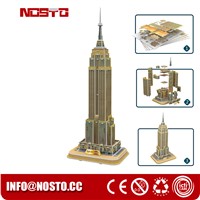 3D Building Puzzle for Empire State Building Construction Model &amp;amp; Set