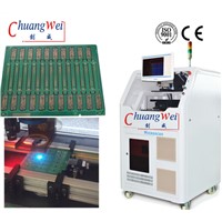 Printed Circuit Board &amp;amp; Flexiable Printed Circuit Depanelizer Machine with Laser Scanning Speed 2500mm/s