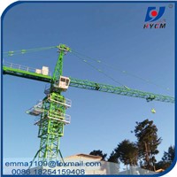 10T QTZ5025 Self Climbing Tower Crane 50m Boom with Tower Head