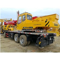 Used Sany 25 Ton 50 Ton Truck Crane, Used Cheap QY25C Good Mobile Crane