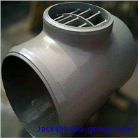 Stainless Steel Barred Tee Butt Welding Pipe Fitting ASTM A403/A403MWP 304N ASME B16.9 1/2*1/4 SCH5S