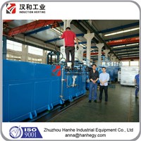 Electric Induction Pipe Bending Machine with Hydraulic Clamp for Steel Pipes