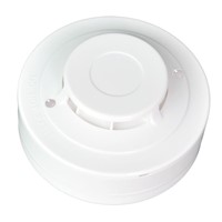 2-Wire Conventional Heat Detector Heat Alarm Sensor with a Rate-of-Rise Temperature Sensor for Fire Alarm System