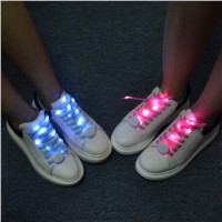 Fashionable Design Colorful Nylon Luminous Shoelace Light up LED Shoelace