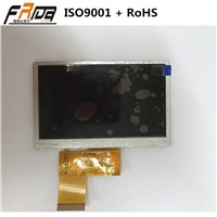 4.3 Inch TFT LCD Module /Screen/Display with RGB 24-Bit Interface &amp;amp;TFT Active Matrix Color Management