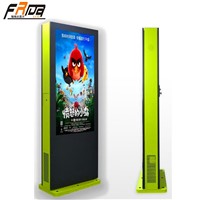 Outdoor TFT LCD DIGITAL SIGNAGE 55 &amp;quot; Advertising Player Display HD 1080P /Brightness Control Automatically