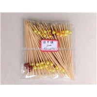 12cm Fantastic Party Frilled Crystal Toothpicks Cocktail Sticks Bamboo Skewers Pick