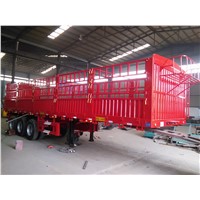 3 Axle 40T Fence Cargo Semi Trailer with Competitive Price
