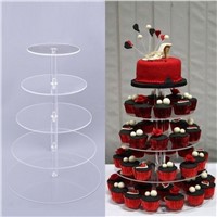 5-Tirer Acrylic Cake Stand Acrylic Food &amp;amp; Snack Display