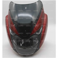 Motorcycle Payts for Head Cover with Glass