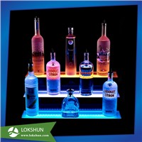 Professional Acrylic LED Illuminated Wine Display China Acrylic Wine Display Manufacturer